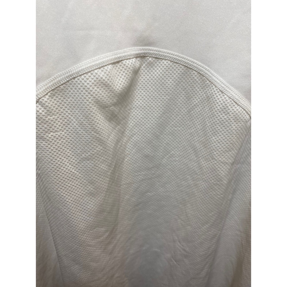 Nike Running Dri-FIT Tank Top Womens‎ Small White Mesh Panel Sleeveless Shirt - Picture 6 of 6